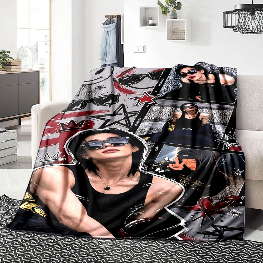 Collage Art Blanket Soft Throw Blanket For Home Bedroom Bed Sofa Travel Office Solid Christmas Blanket