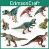 Vibrant And Lifelike Jurassic Dinosaur Models With T-rex Pterosaurs And Triceratops For Kids