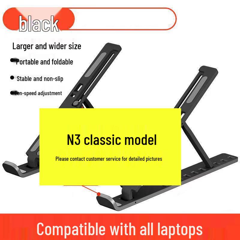 N3 Multi-functional Aluminum Laptop Cooling and Lifting Stand