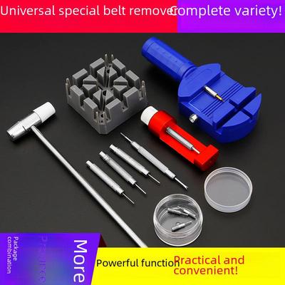 Kit de reparación y desmontaje de relojes: Cortador y removedor de correas, herramientas de reparación, extracción y reemplazo