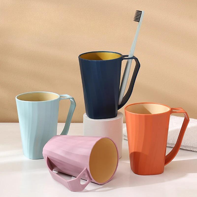 Simple Household Thickened Mouthwash Cup, Tooth Cup and Plastic Brushing Cup