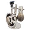 Men Beard Trimmer Stainless Steel Rugged Stable Elegant Look Portable Shave Brush for Barbershop