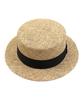 Yunibeosyeolkemiseuteuli Bau Flat Short Panama Hat Gd Raffia Hat