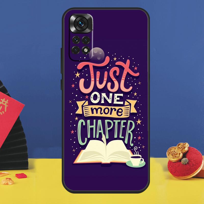 Read books Library Bookshelf Quotes Phone Case For Xiaomi Redmi Note 14 Pro 13 12 11 9 10 15 Pro Plus 10C 12C 14C 13C 15C Cover