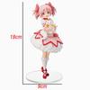 Anime Magikano 18cm Puella Magi Madoka Magica Figurka Model PVC Lalka Dekoracja Biurka Figurka Akcji Zabawki Kolekcjonerskie Prezenty dla Dzieci