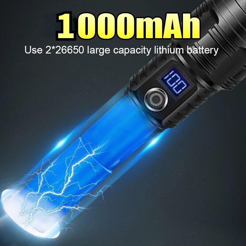 Hand Held Torches LED Super Bright Rechargeable - Luiere LED High - View #6