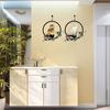 Solar LED Owl Hanging Waterproof Outdoor Garden Resin Pendant Light Waterproof Yards Patios Decoration Lighting