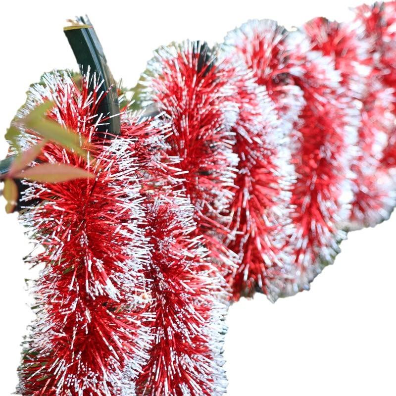 Christmas Garland, Colorful Pull String Decor for Xmas Tree, Birthday Party Backdrop, Kindergarten Activity Decoration, Green