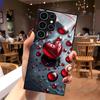 The heart pattern  glass Phone Case For Samsung Galaxy S26 S25 S24 S22 S23 Ultra S21 S20 Plus 5G  Non-Slip Full Cover