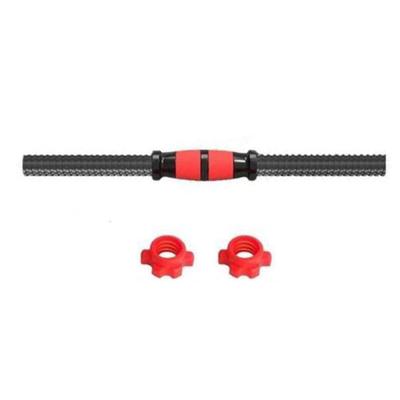 Barra di collegamento per manubri da 35 cm 2 collari a vite per bilanciere Universale per allenamento della forza in palestra domestica