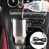 500ML Car Based Heating Stainless Steel Cup Kettle 12V Travel Coffee Heated Mug Enables To Drink Hot Water On Road