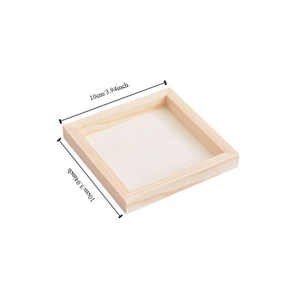 Wooden Picture Frame Multi Size Wooden Photo Holder Art Puzzle Holder  Children Painting Drawing