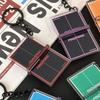 Acrylic Ping Pong Table Keychain Double Sided Mini 3D Sports Keyring Bag Pendant Car Key Chains Souvenir Gift