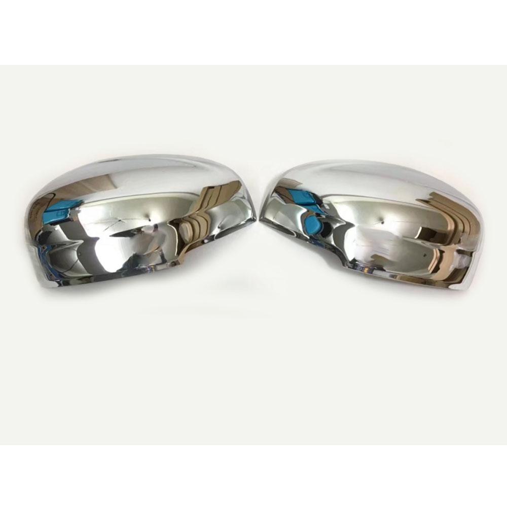 Car Body ABS Chrome Decoration Stick Rear Rearview Side Glass Mirror Cover Trim Frame 2pcs For Volvo XC60 2018 Glossy