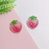 100Pcs Mixed Cartoon Glitter Watermelon Strawberry Cherry Flatback Resin Cabochon Scrapbooking for Phone Fruit Decoration DIY