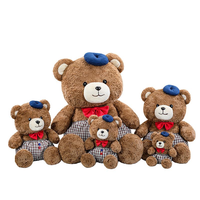 New Doll Plush Toy Clothing Bear Doll Cartoon Teddy Bear Doll Doll