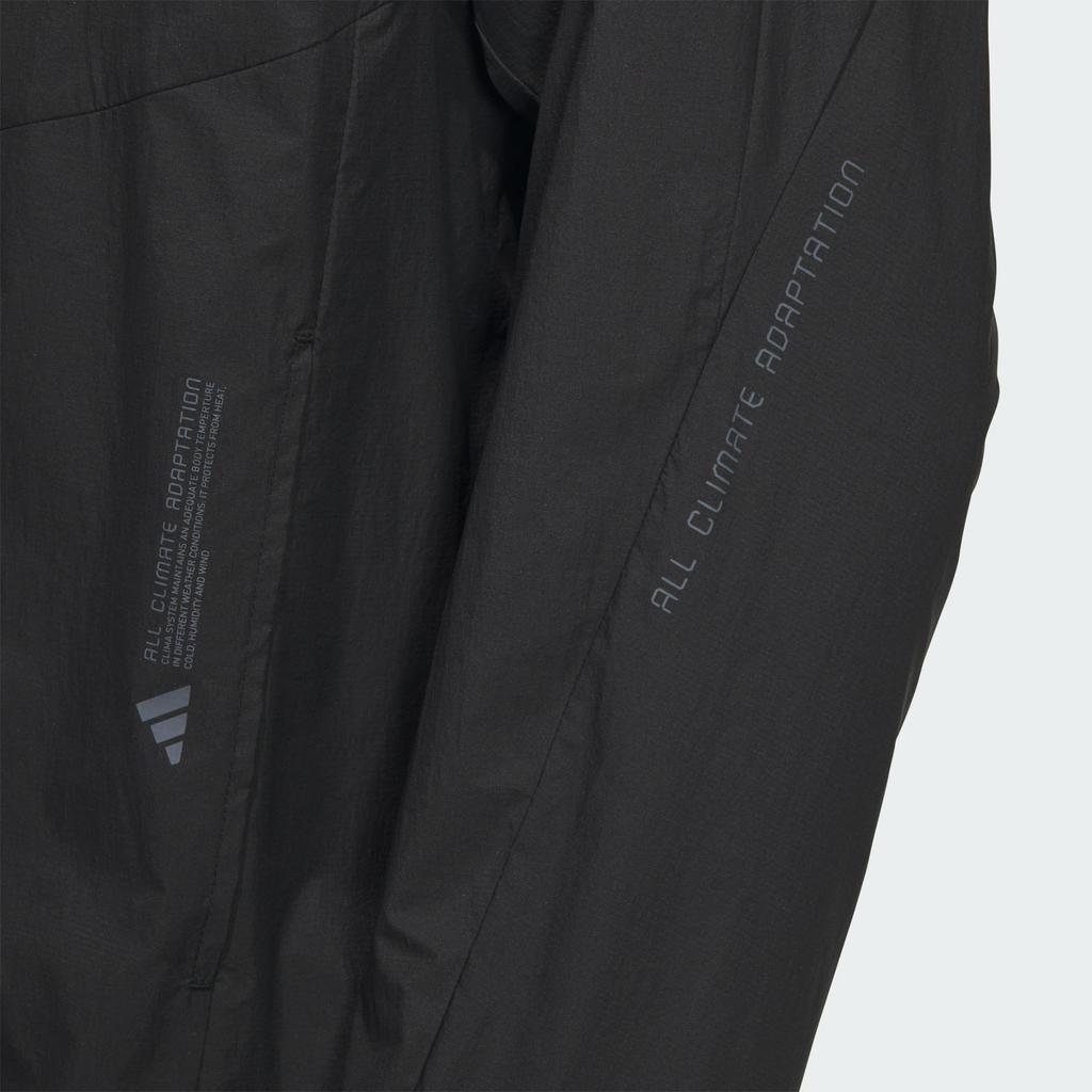 Adidas City Escape Lightweight Hooded Casual Sports Fashion Jacket Men Jacket Black JZ8401