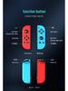 Joycon-style RGB Wireless Bluetooth Game Controller with Switchable Left and Right Small Handles for NS.
