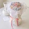 Pearl Lace Net Flower Wrap Paper Lace Mesh Bouquet Packaging  Holiday Party Decoration