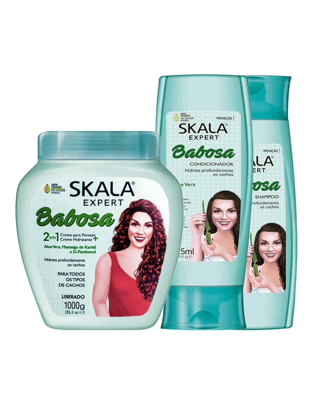 

Упаковка Skala Aloe Шампунь 325 мл + Маска 1 кг + Revitier 325 мл