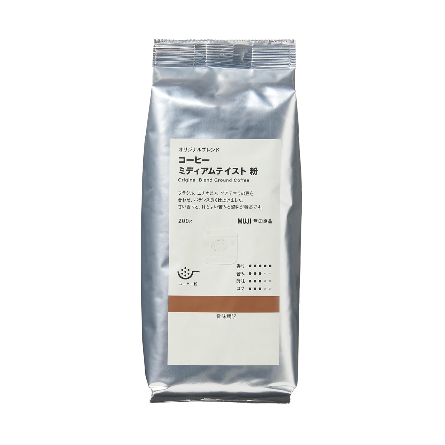 Кофе в порошке Muji Original Blend Средняя обжарка 200 г