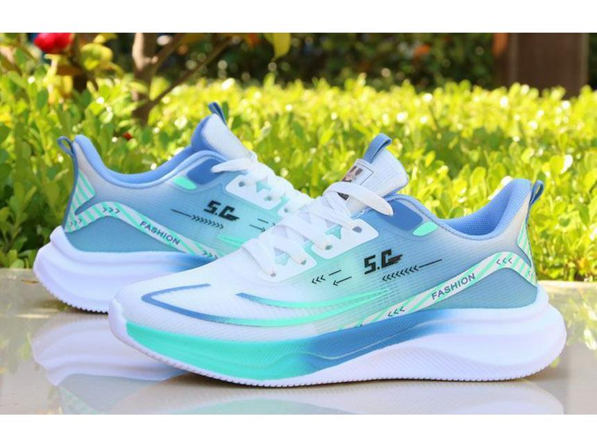 2025 Men's Summer Running Shoes - Trendy Thick Sole, Breathable Ice Silk Mesh Sneakers, Perfect for Travel