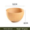 Ruhan Japanese-Style Jujube Wood Soup Bowl