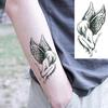 20pcs Waterproof Temporary Tattoo Stickers Angel Wings Fake Tatto Flash Tatoo Neck Hand Back Foot Body Art