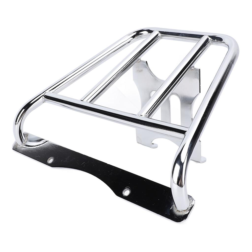 Motorcycle Rear Luggage Rack Carbon Steel Strong Load Bearing Ample Space Rear Cargo Carrier Rack Replacement for