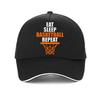 Funny Eat Sleep Basketball Repeat Baseball Cap Summer Trucker Hats Man Birthday Gifts Dad Caps Casual Adjustable Hat