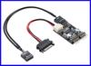 USB 2.0 9-Pin to Dual 9-Pin Expansion Hub for Motherboards