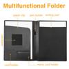 Business Padfolio Organizer Document Planner Portfolio Binder Storage Pocket