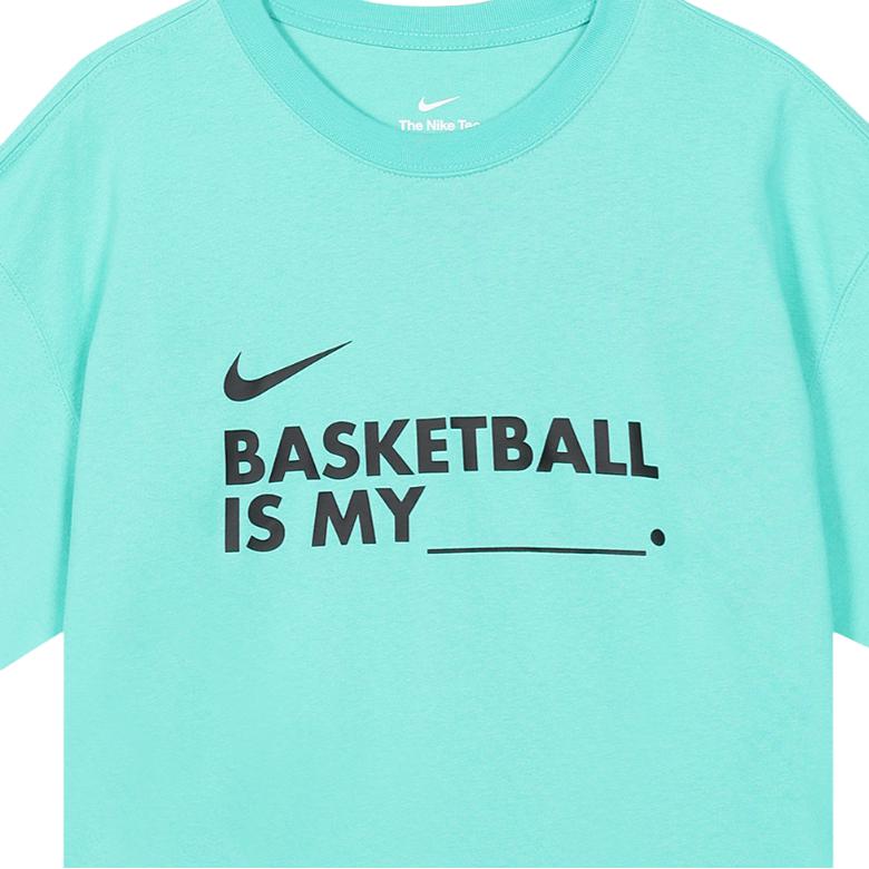 New Nike T Shirt Men's Light Mint Green FN3706-369