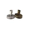 School Supplies Stainless Steel Feather Pen Stand Pen Organizer Holder Fountain Round Pen Holder