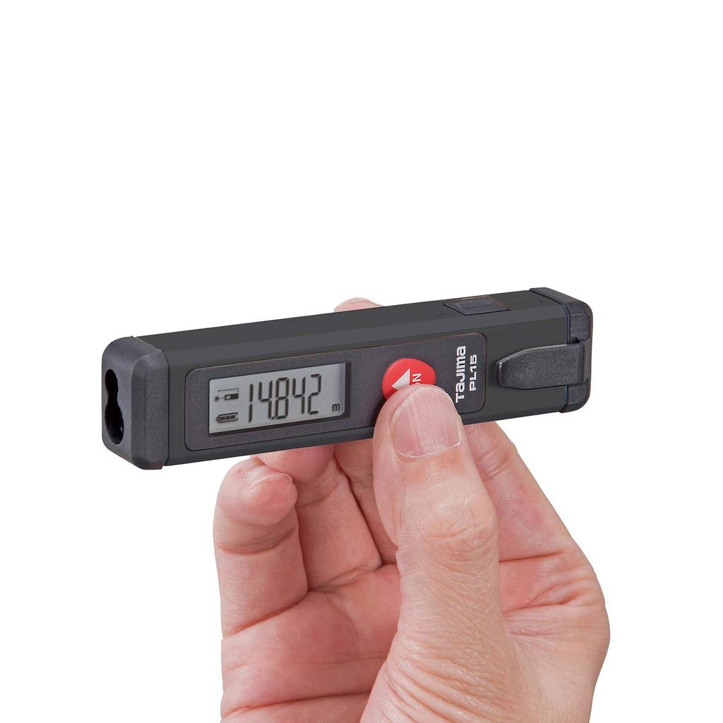 Tajima Laser Distance Meter Black PL15