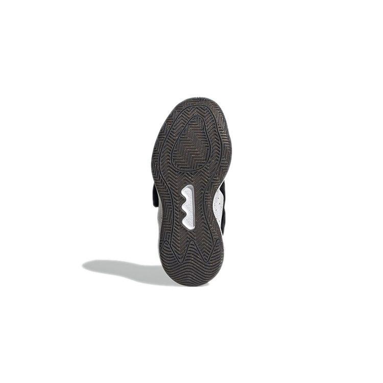 Adidas Deep Threat Abrasion Resistant Low top Children's Basketball Shoes Children Aged 3 7 Years Old GZ0111