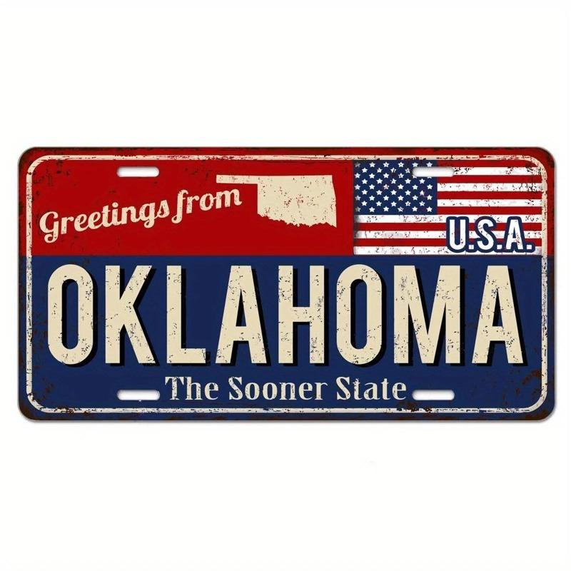 Motorcycle Metal Wall Sign, Garage Bar Decor Plaque 30x15cm