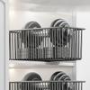 Carbon Steel Sliding Drawer Rack Large Capacity Under Sink Storage Drawer  Under The Sink