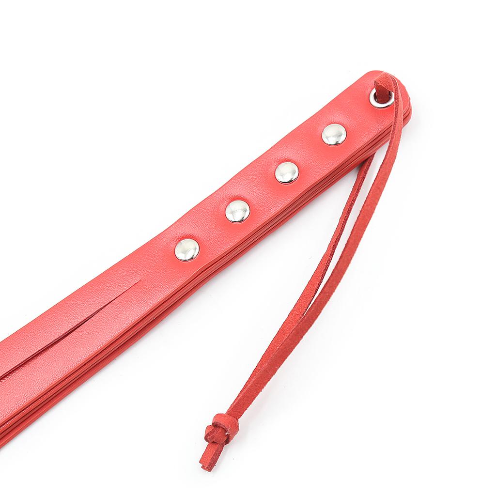 VaHppy Whip Clapping Spanking Tassel Tail 27cm 30g PU Adult Sex Toys SM Stuff Bondage Queen Stage Show CoupleSM Sex Toys