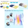 Premium Memory Foam Lumbar Support Wedge Pillow For Ultimate Back And Leg Comfort
