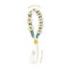Handwoven Flower Lanyard Hanging Rope Water Bottle Strap Coffee Takeaway Kettle Supplies Portable Wristband Keyring