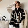 190*65cm Winter Wraps Scarf Women Lady Fringed Shawl New Cashmere Shawl