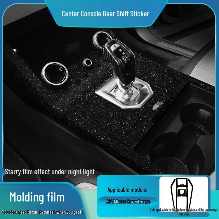 Starry Sky Film for Range Rover Evoque Interior Wrap - Frosted Decal, Damage-Free Replacement.