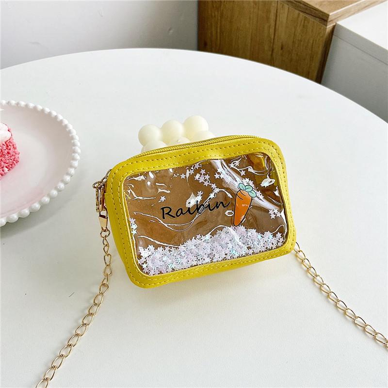 Trendy Children s Crossbody Bag Fun Jelly Small Square Bag For Toddlers