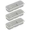 Sealed Food Organizer Breathable Storage Box Bpa-free Food Storage Box with Multiple for Fruits for Refrigerator for Kitchen
