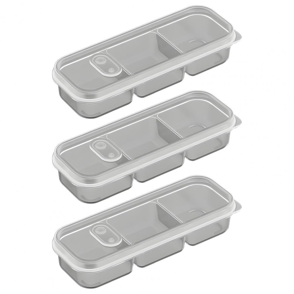Sealed Food Organizer Breathable Storage Box Bpa-free Food Storage Box with Multiple for Fruits for Refrigerator for Kitchen