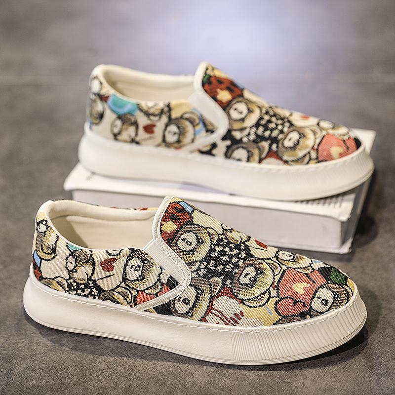 

Мокасины для спорта и отдыха Ткань Повседневные кроссовки Скейтборд Вентиляция Мужская повседневная обувь Мужские кроссовки Износостойкие Нескользящие 39