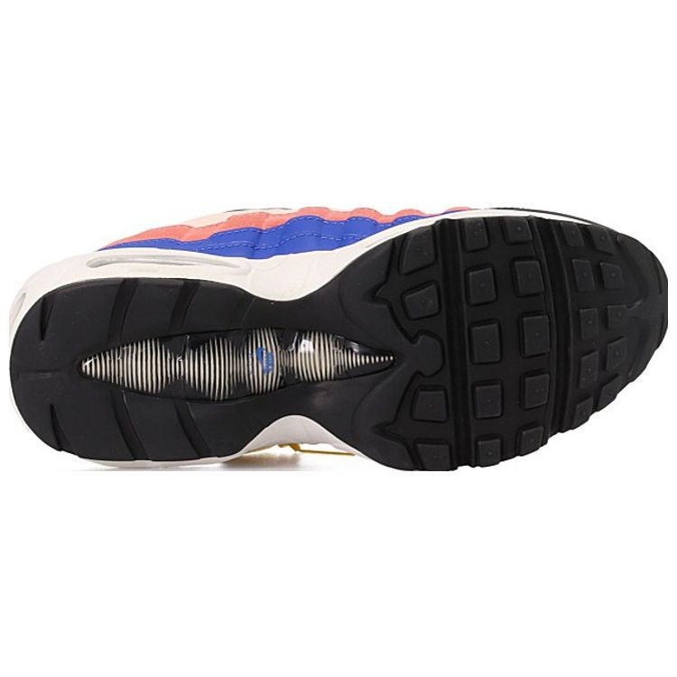 Nike Air Max 95 Trend Sports Suede Synthetic Leather Low Top Marathon Running Shoes Women sneaker Black Pink CZ3951-001