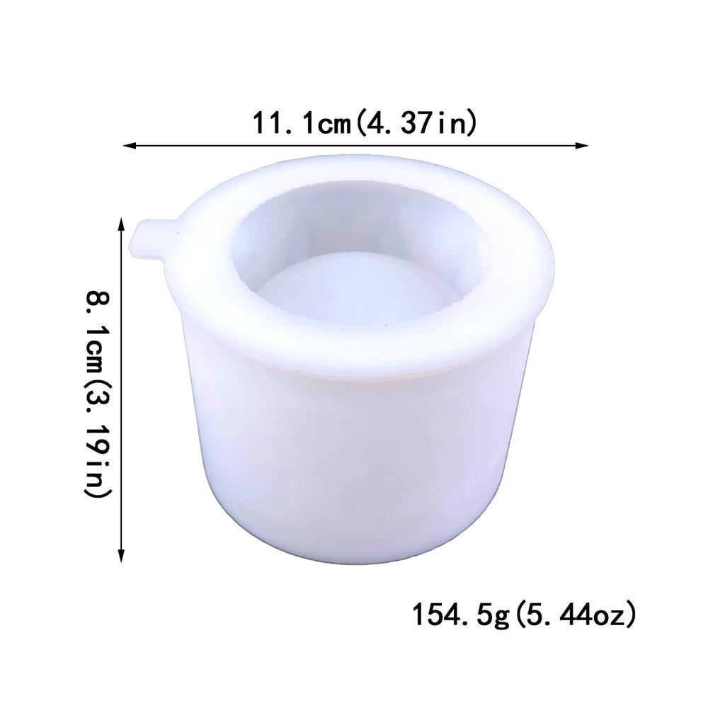 Handy DIY Flower Planter Dropping Glue Mold Flexible Crystal Silicone Mold for Jewelry Making Decorations Silicone Mold