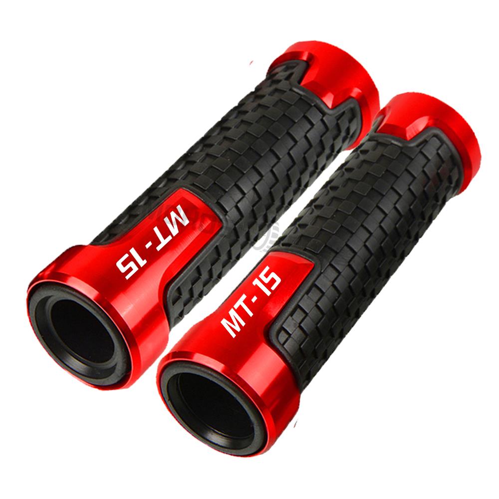 7/8" 22mm Rubber Motorcycle Accessories For YAMAHA MT15 MT-15 MT 15 2005 2006 2007 2008 2009 2010 2011 Handlebar Grips Hand